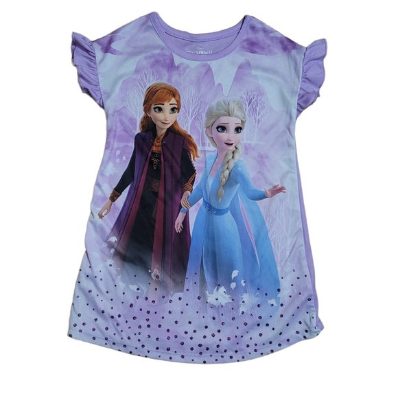 Disney Other - NWOT Frozen 2 Anna & Elsa Nightgown Pajamas Girls 3T